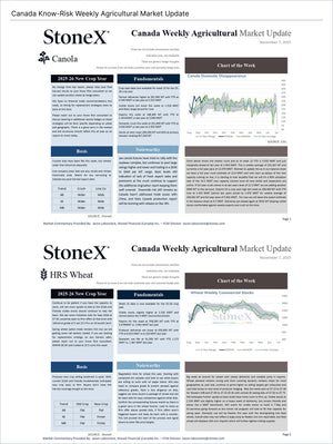 Grains Canada - Market Reports Subscription featuring a detailed weekly agricultural market update with commodity trends, price forecasting, and expert insights by Market Reports Subscriptions. Expert insights and exclusive market analysis. - report example 2