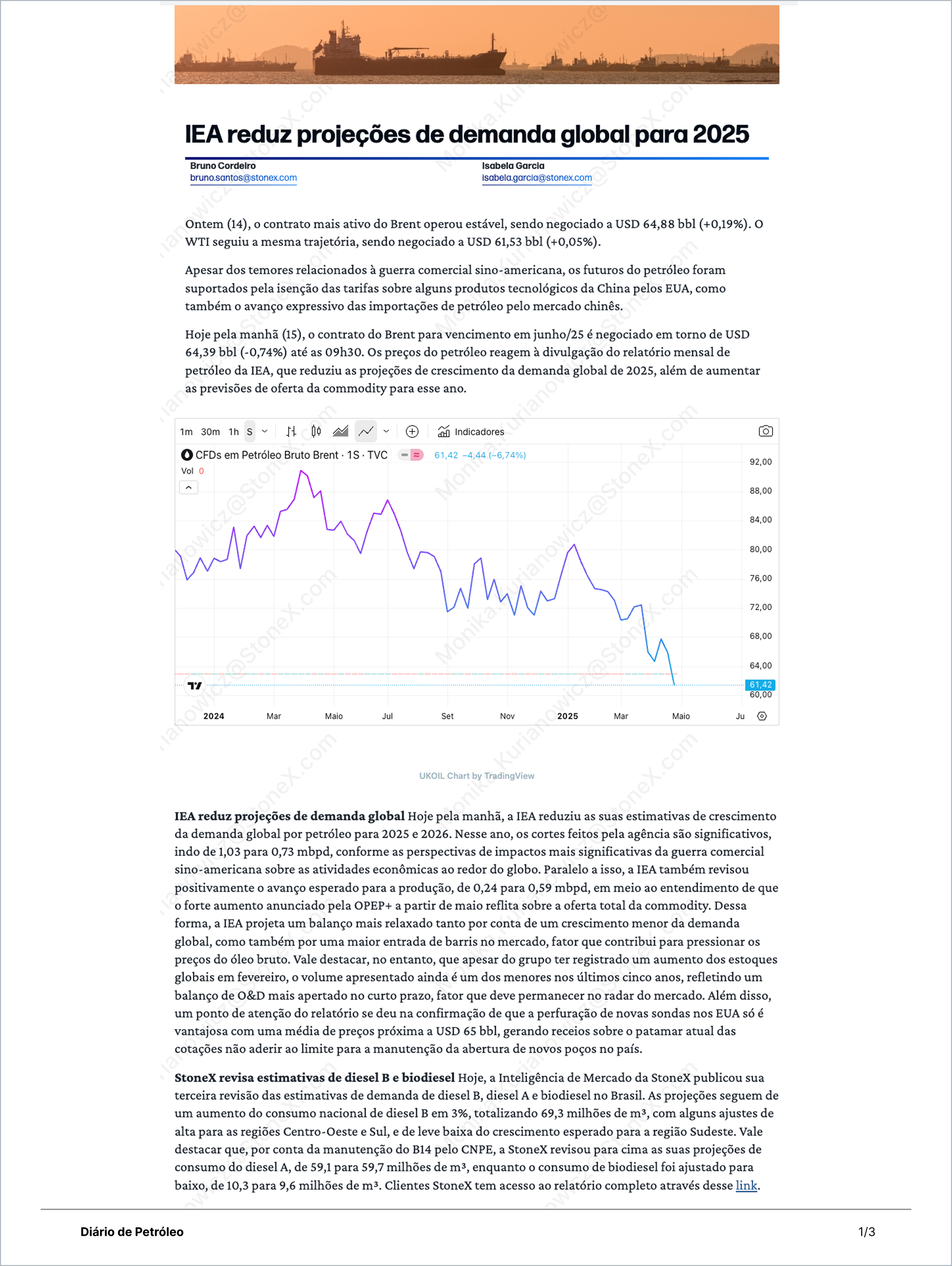 Combustibles Premium - Reportes de Mercado