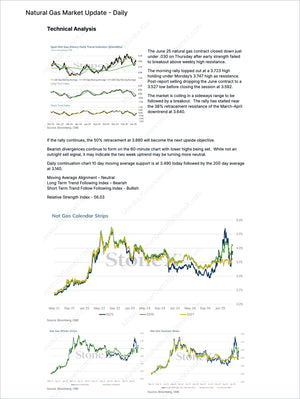 Energy Pro - Market Reports Subscription featuring daily natural gas market technical analysis with price trends, calendar strips, and detailed commentary. Market Reports Subscriptions. Expert insights and exclusive market analysis. - report example 20