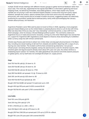 CME Livestock Options Report Subscription delivering market intelligence with detailed commodity data, price trends, and expert perspectives on livestock commodities. Market Reports Subscriptions. Expert insights and exclusive market analysis. - report example 7