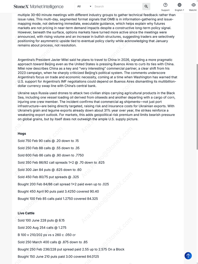 CME Livestock Options Report Subscription delivering market intelligence with detailed commodity data, price trends, and expert perspectives on livestock commodities. Market Reports Subscriptions. Expert insights and exclusive market analysis.